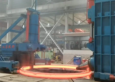 Tangshan Wenfeng Co., Ltd. purchased a 10 m ring rolling machine