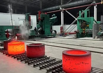 Jiangsu-based company purchased a CNC ring rolling machine