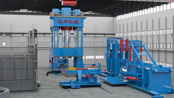 Automatic Seamless Rolled Ring Forging Line