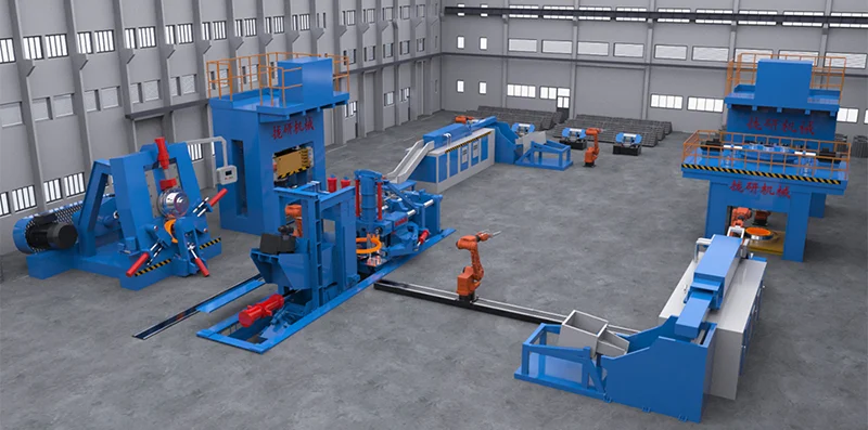 Automatic Seamless Rolled Ring Forging Line