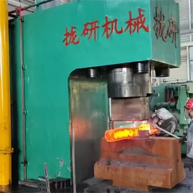 Jiangyin Hengye Co., Ltd. purchased a single arm open die forging press