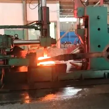 Fujian-based company purchased a D53KS-1200 ring rolling machine